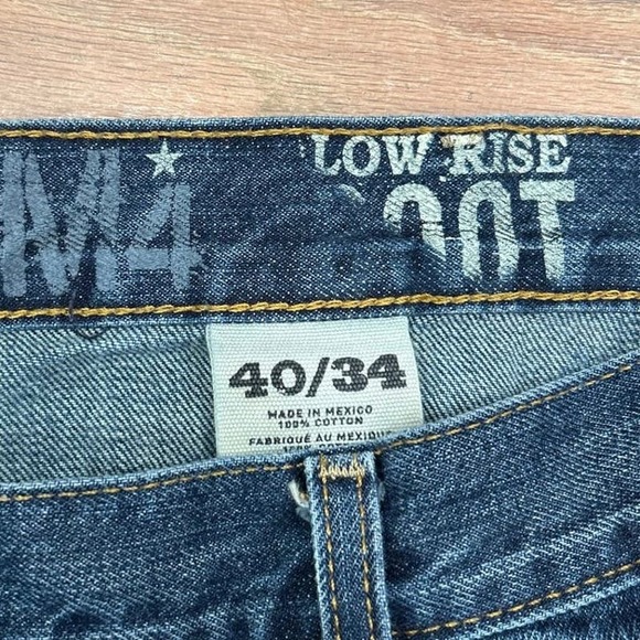 Men's Ariat M4 Low Rise Bootcut Jeans 40X34 - Picture 9 of 13